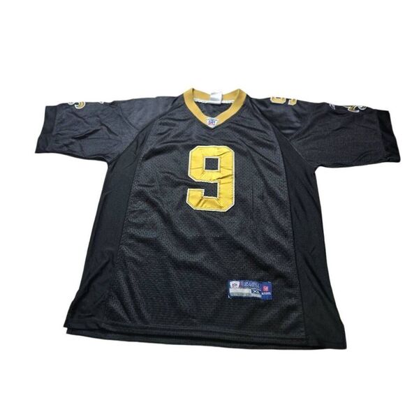 NFL New Orleans Saints Brees On Field Reebok Jersey XL 16/18 youth - Picture 1 of 5